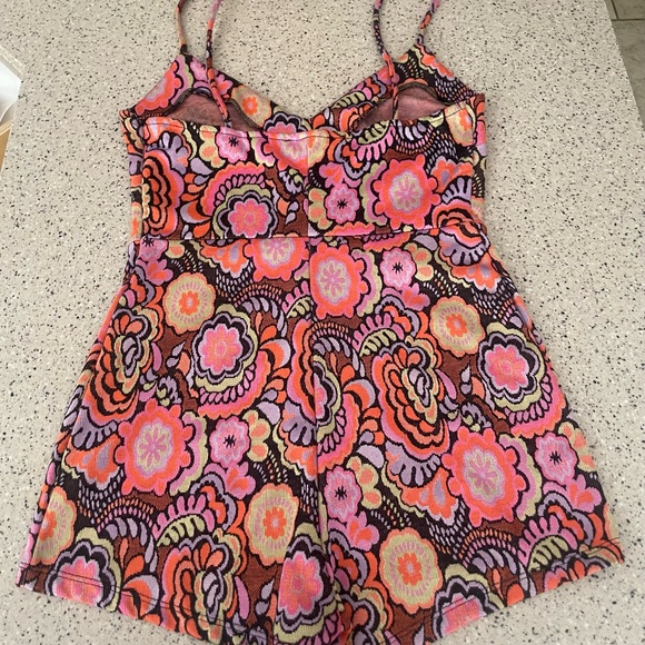 Zara floral romper size S - Picture 4 of 6